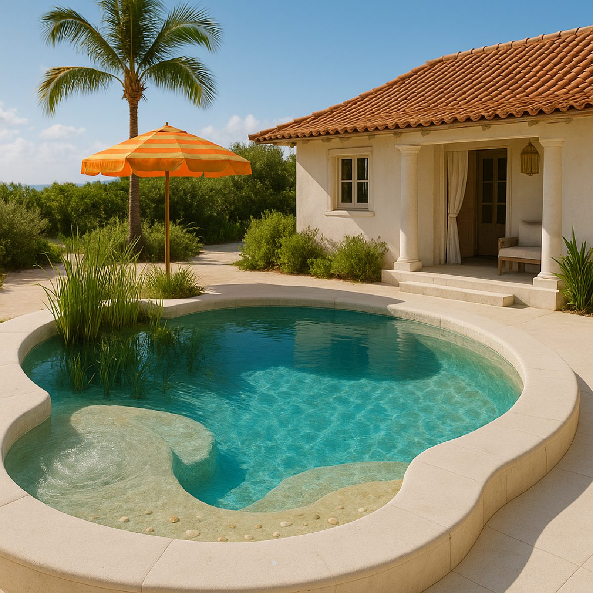 Coral Cove — natural pool design concept