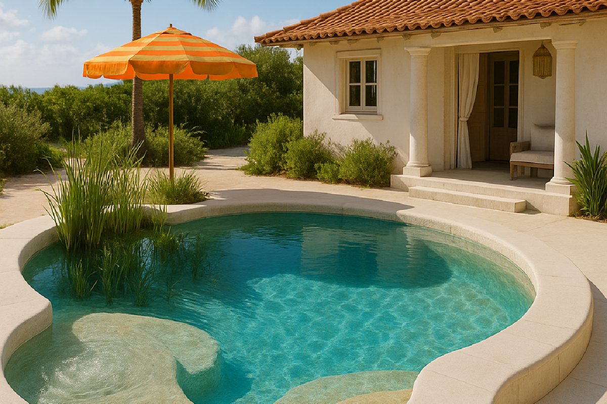 Coral Cove — natural pool design concept
