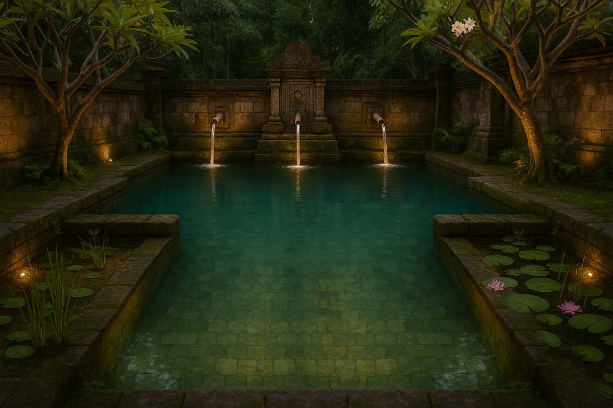 Temple Springs — natural pool design concept